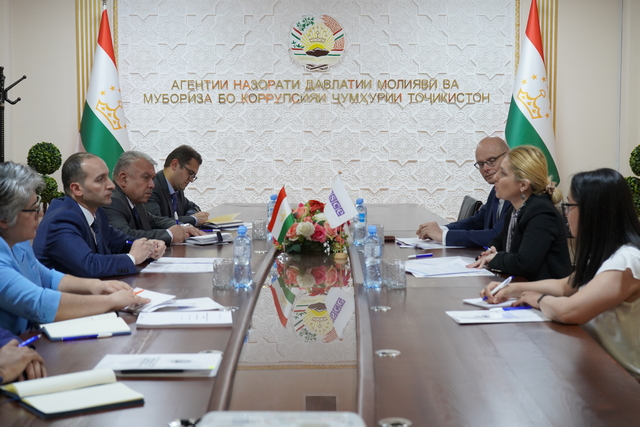 Двусторонняя встреча с Программным офисом Организации по безопасности и сотрудничеству в Европе в Душанбе